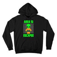 Storm Area 51 Alien Escapee Tall Hoodie