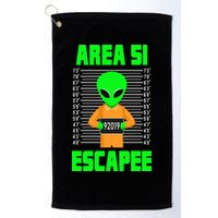 Storm Area 51 Alien Escapee Golf Towel