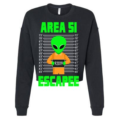 Storm Area 51 Alien Escapee Cropped Pullover Crew