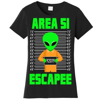 Storm Area 51 Alien Escapee Women's T-Shirt