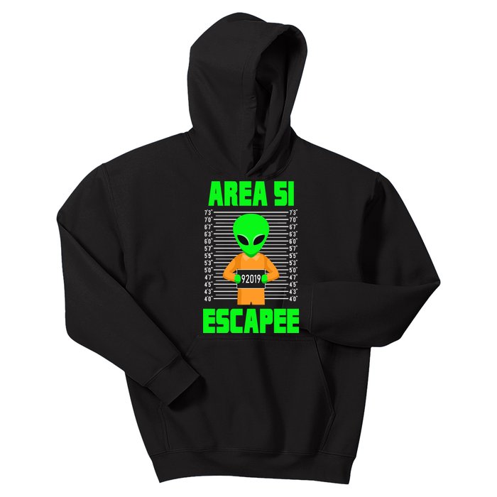 Storm Area 51 Alien Escapee Kids Hoodie