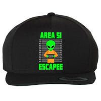 Storm Area 51 Alien Escapee Wool Snapback Cap