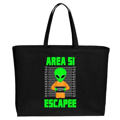 Storm Area 51 Alien Escapee Cotton Canvas Jumbo Tote