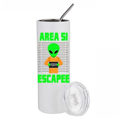 Storm Area 51 Alien Escapee Stainless Steel Tumbler