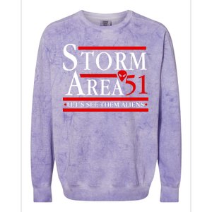 Storm Area 51 Campaign Colorblast Crewneck Sweatshirt