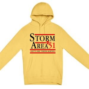 Storm Area 51 Campaign Premium Pullover Hoodie