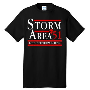 Storm Area 51 Campaign Tall T-Shirt