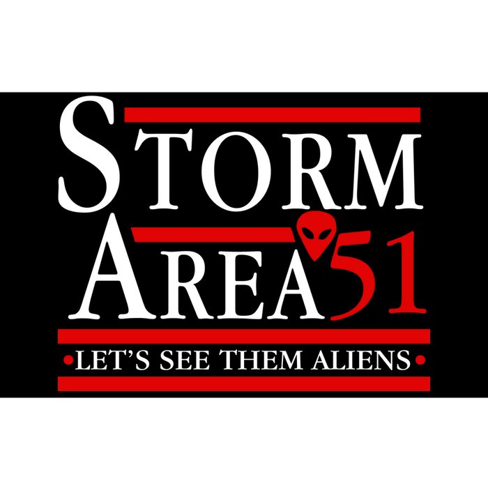 Storm Area 51 Campaign Bumper Sticker