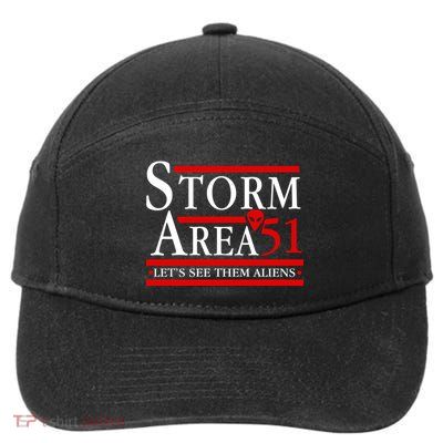 Storm Area 51 Campaign 7-Panel Snapback Hat
