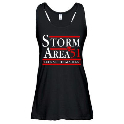 Storm Area 51 Campaign Ladies Essential Flowy Tank