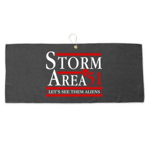 Storm Area 51 Campaign Large Microfiber Waffle Golf Towel