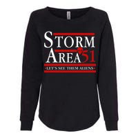 Storm Area 51 Campaign Womens California Wash Sweatshirt