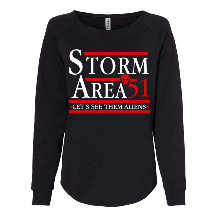 Storm Area 51 Campaign Womens California Wash Sweatshirt