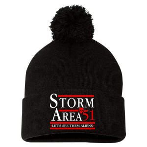 Storm Area 51 Campaign Pom Pom 12in Knit Beanie