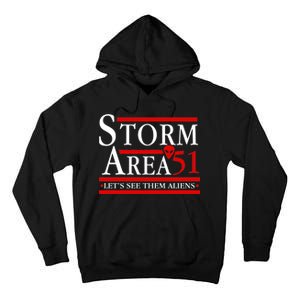 Storm Area 51 Campaign Tall Hoodie