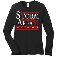 Storm Area 51 Campaign Ladies Long Sleeve Shirt