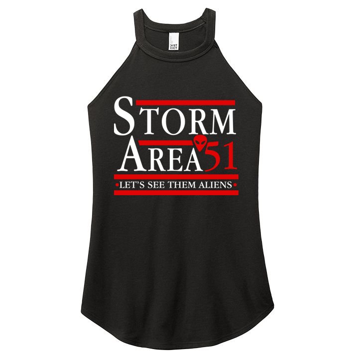 Storm Area 51 Campaign Women's Perfect Tri Rocker Tank