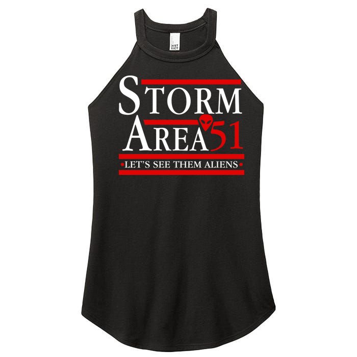 Storm Area 51 Campaign Women's Perfect Tri Rocker Tank