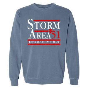 Storm Area 51 Campaign Garment-Dyed Sweatshirt