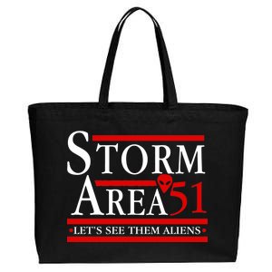 Storm Area 51 Campaign Cotton Canvas Jumbo Tote