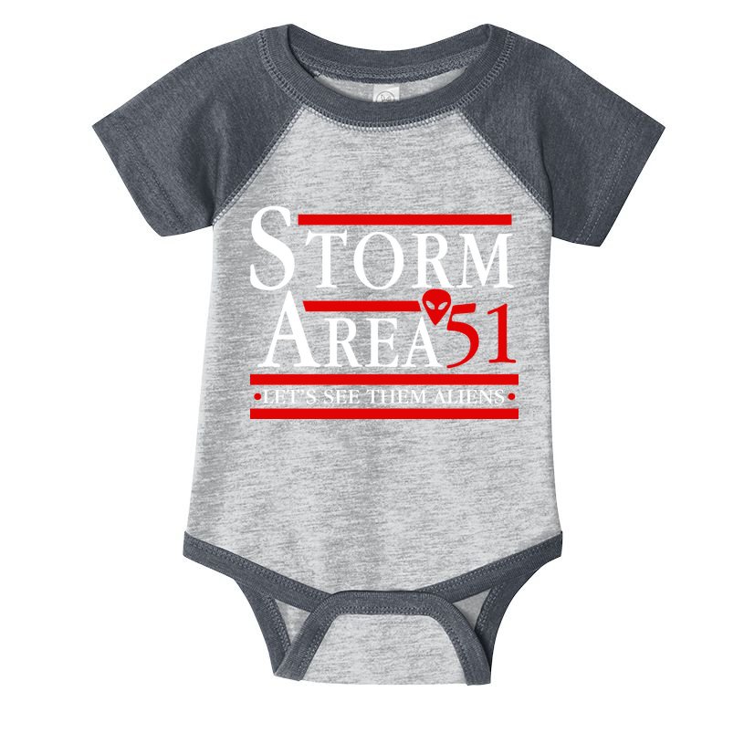 Storm Area 51 Campaign Infant Baby Jersey Bodysuit
