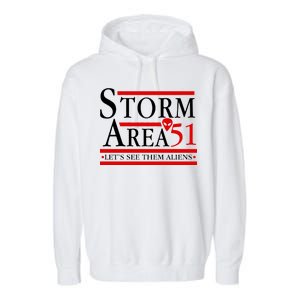 Storm Area 51 Campaign Garment-Dyed Fleece Hoodie