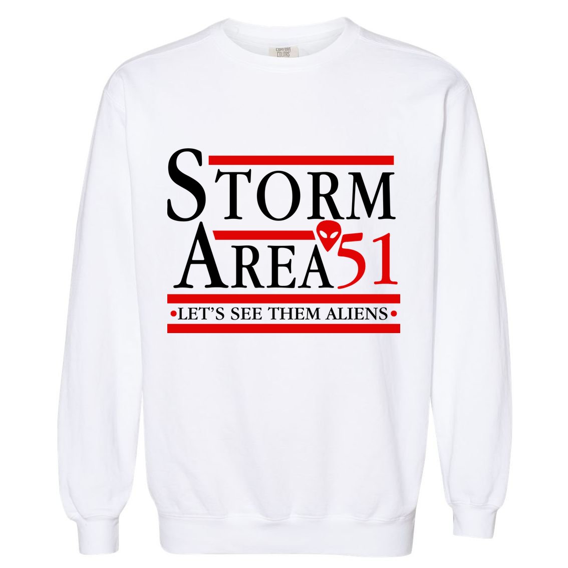 Storm Area 51 Campaign Garment-Dyed Sweatshirt