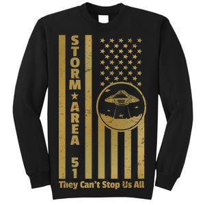 Storm Area 51 Golden Flag Sweatshirt