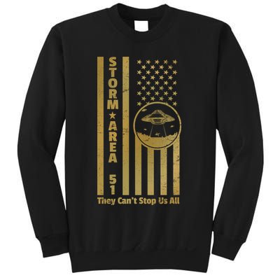 Storm Area 51 Golden Flag Sweatshirt