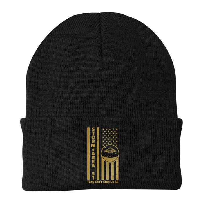 Storm Area 51 Golden Flag Beanie
