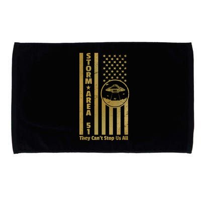 Storm Area 51 Golden Flag Microfiber Hand Towel