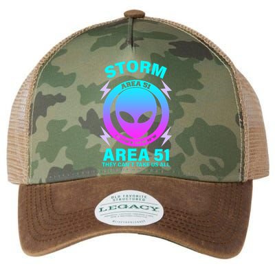 Storm Area 51 They Can't Stop Us All Legacy Tie Dye Trucker Hat