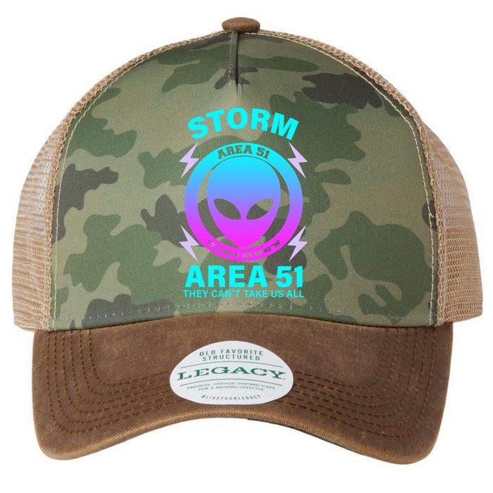 Storm Area 51 They Can't Stop Us All Legacy Tie Dye Trucker Hat