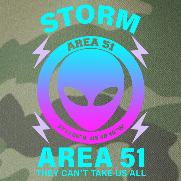 Storm Area 51 They Can't Stop Us All Legacy Tie Dye Trucker Hat