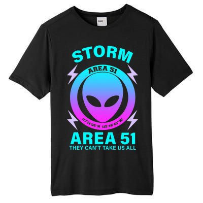 Storm Area 51 They Can't Stop Us All Tall Fusion ChromaSoft Performance T-Shirt