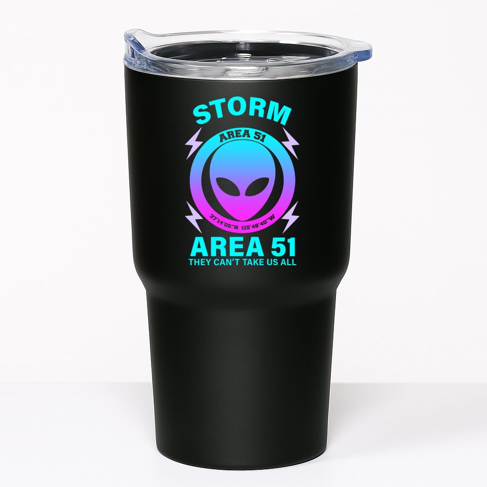 Storm Area 51 They Can't Stop Us All Tumbler