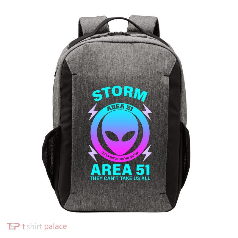 Storm Area 51 They Can't Stop Us All Vector Backpack