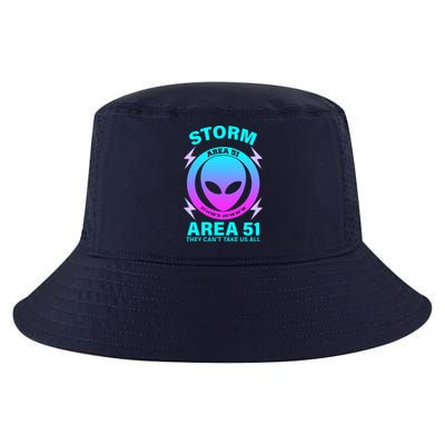 Storm Area 51 They Can't Stop Us All Cool Comfort Performance Bucket Hat