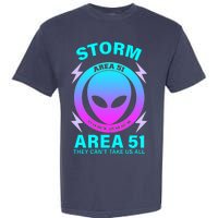 Storm Area 51 They Can't Stop Us All Garment-Dyed Heavyweight T-Shirt