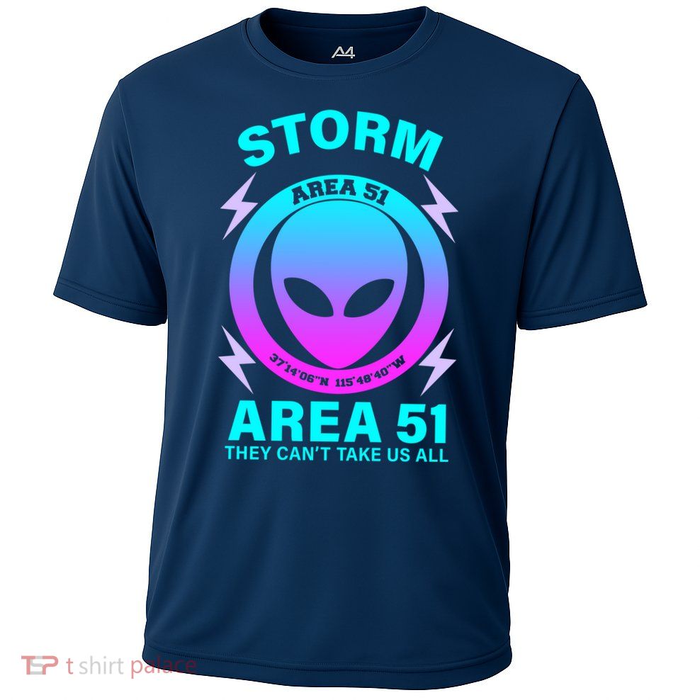 Storm Area 51 They Can't Stop Us All Performance Shirt