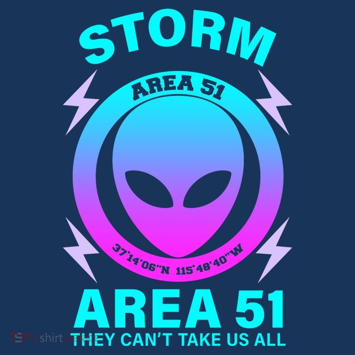 Storm Area 51 They Can't Stop Us All Performance Shirt