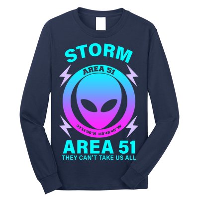 Storm Area 51 They Can't Stop Us All Long Sleeve Shirt