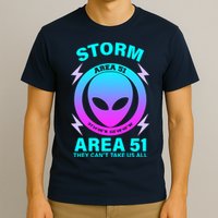 Storm Area 51 They Can't Stop Us All T-Shirt