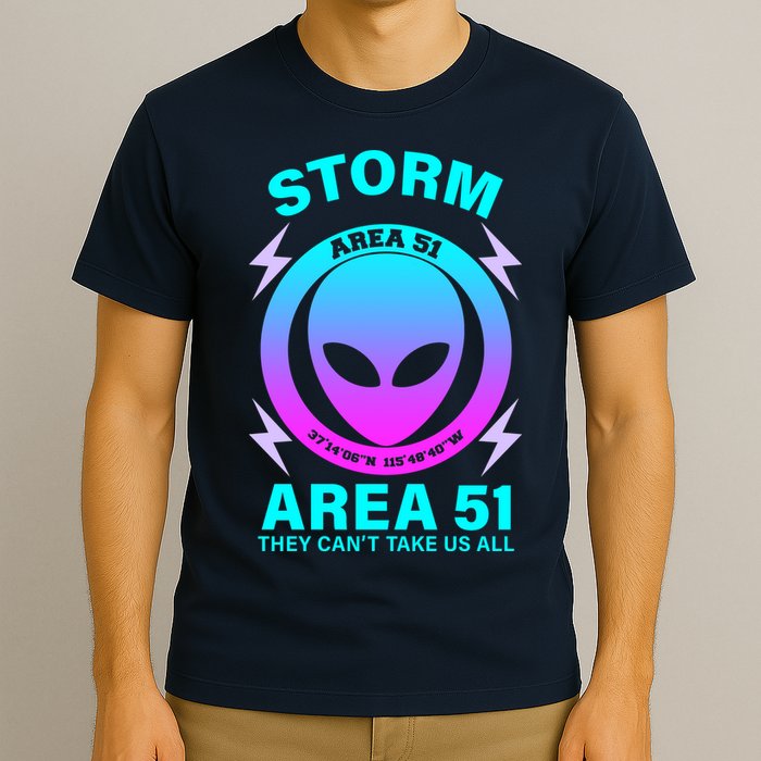 Storm Area 51 They Can't Stop Us All T-Shirt