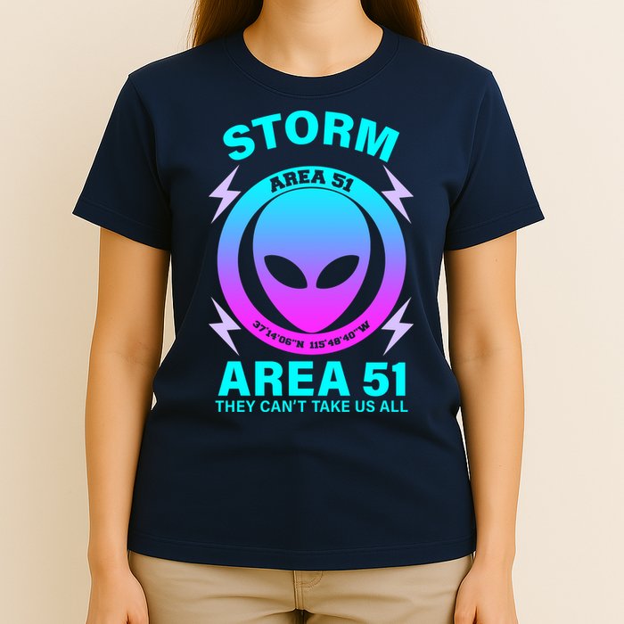 Storm Area 51 They Can't Stop Us All T-Shirt