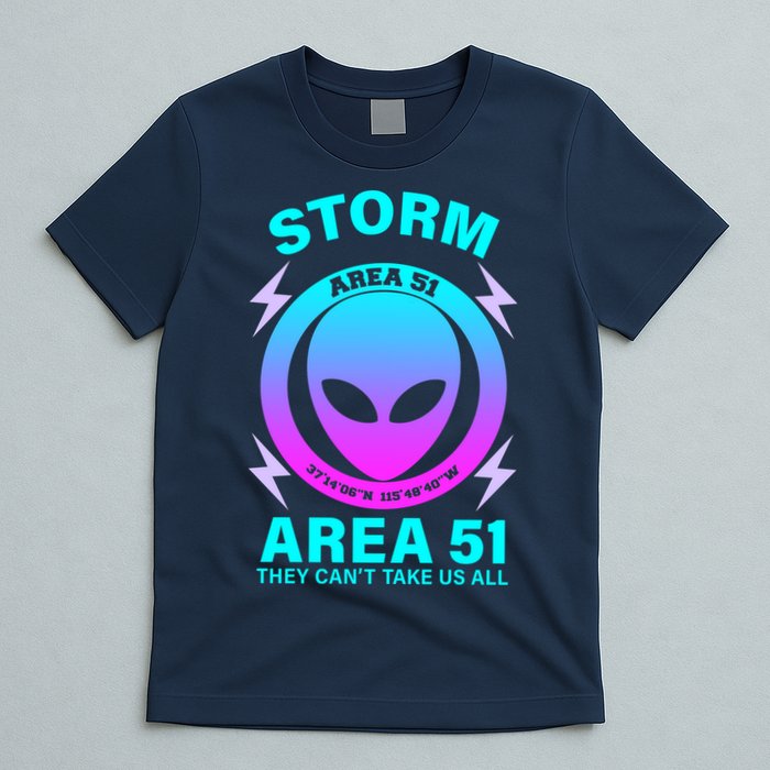 Storm Area 51 They Can't Stop Us All T-Shirt