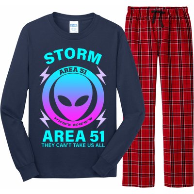 Storm Area 51 They Can't Stop Us All Long Sleeve Pajama Set