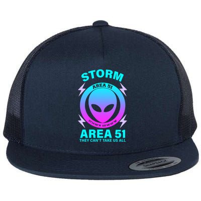 Storm Area 51 They Can't Stop Us All Flatbill Hat