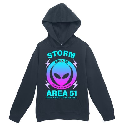 Storm Area 51 They Can't Stop Us All Urban Pullover Hoodie