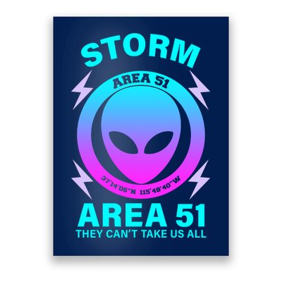 Storm Area 51 They Can't Stop Us All Poster